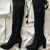 Botas negras corte largo
