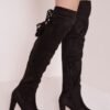 Botas negras corte largo