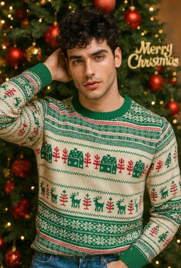 DUO EN SUETER NAVIDEÑO