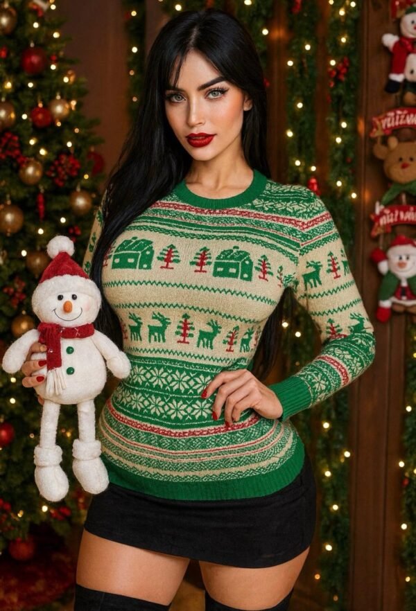 DUO EN SUETER NAVIDEÑO