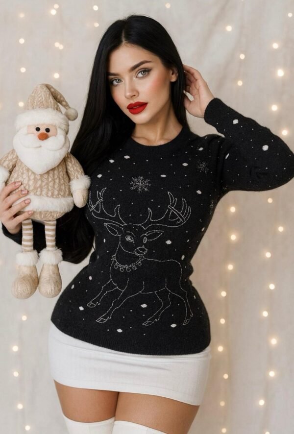 SUETER NAVIDEÑO DE DAMA