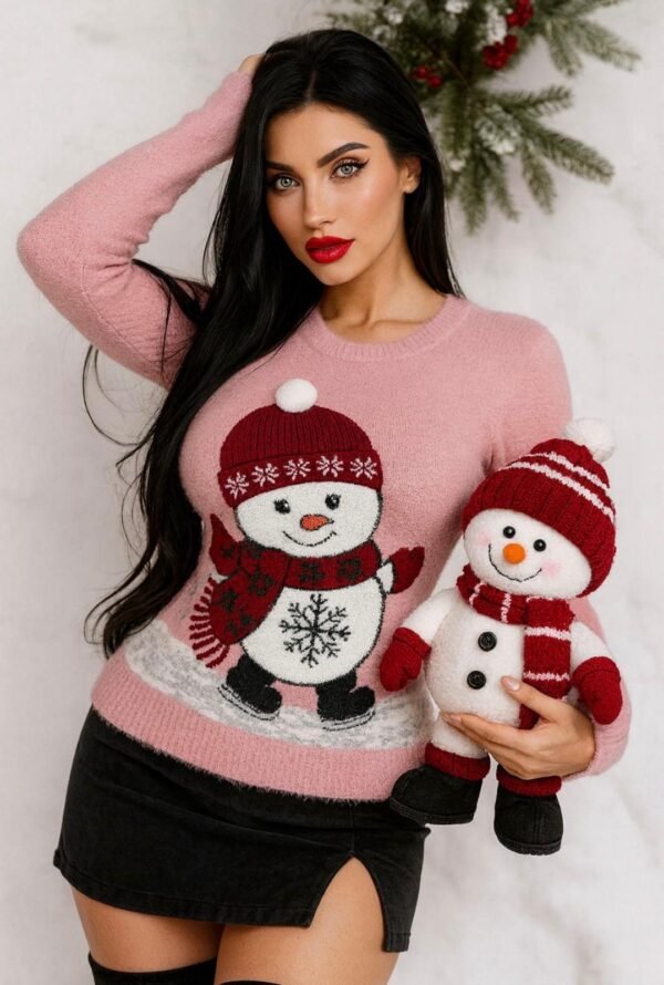 SUETER NAVIDEÑO DE DAMA